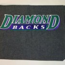 MLB Arizona Diamond Backs Embroidered Logo Black Denim Valance MLB Arizona Diamond Backs Embroidered Logo Black Denim Valance
