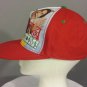 ELF WILL FERRELL Santa " I Know Him Hat " Embroidered Christmas Red Brim Cap Hat