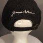 Jim Beam Black embroidered baseball cap Bourbon Whiskey dark heather gray hat