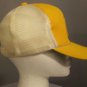 Vintage Yellow SKAGWAY ALASKA Patch Trucker Mesh Snapback Souvenir Cap Hat