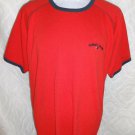 Tommy Hilfiger Vintage TOMMY JEANS Red Shirt Mens 2XL / XXL flag ribbed crewneck Tommy Hilfiger Vintage TOMMY JEANS Red Shirt Mens 2XL / XXL flag ribbed crewneck