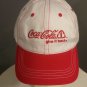 COCA-COLA White GIVE IT BACK Embroidered Hat Cap Made From Recycled Bottles NWT