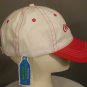 COCA-COLA White GIVE IT BACK Embroidered Hat Cap Made From Recycled Bottles NWT