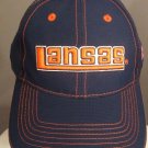 Lansas Products Blue Orange Heavily Embroidered Logo Strapback Hat Cap Lansas Products Blue Orange Heavily Embroidered Logo Strapback Hat Cap