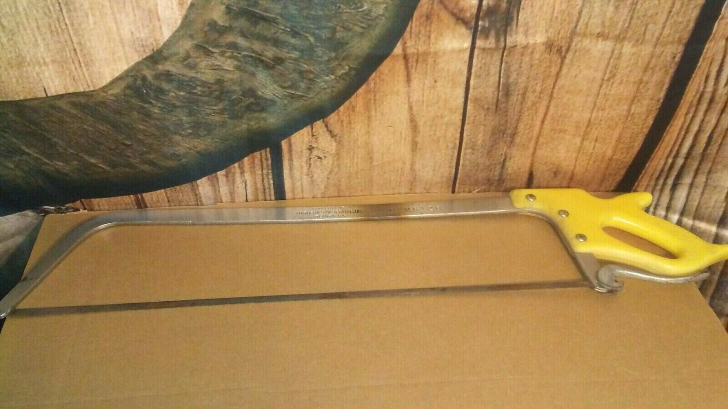 Vintage Southern Saw Service Atlanta GA Butcher Bone Meat 32" Inch Saw