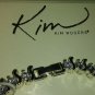 New Silver tone Crystal Bracelet By Kim Rogers