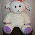 BESTEVER Plush Curly Swirly Hair White Lamb Stuffed Animal 19" w/ Ladybug *NWT* BESTEVER Plush Curly Swirly Hair White Lamb Stuffed Animal 19" w/ Ladybug *NWT*