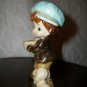 Vtg Decorative Ceramic Mid Century Boy puppy/dog C9188 Napcoware Figurine Japan