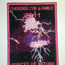 BSA Cherokee Cub & Family Scouts FORCES OF NATURE 2011 Cub Scout Patch BSA Cherokee Cub & Family Scouts FORCES OF NATURE 2011 Cub Scout Patch