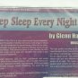 Deep Sleep Every Night by Glenn Harrold (2002, CD)