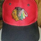 Vintage LOGO 7 Chicago Blackhawks NHL Double Logo Youth Snapback Hat Cap Vintage LOGO 7 Chicago Blackhawks NHL Double Logo Youth Snapback Hat Cap