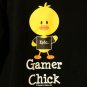 EPIC GAMER CHICK Graphic Size XL t-Shirt Long sleeve Top Geek Femdom Juniors