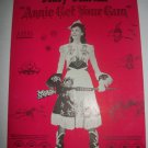 Vintage Souvenir Broadway theatre program ANNIE GET YOUR GUN MARY MARTIN