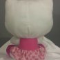 Hello Kitty Hearts and More Hearts Plush Pink Heart Skirt and Hair bow Stuffed