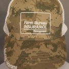 Farm Bureau Insurance Digitized Camo Mesh SALUTING VETERANS Snapback Cap Hat Farm Bureau Insurance Digitized Camo Mesh SALUTING VETERANS Snapback Cap Hat