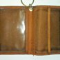 KAPPA ALPHA THETA Brown Leather Embossed WALLET with Keychain