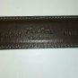 JoS A BANK Solid Brown Genuine Glove Leather Men&acirc;��s Size 34 Made In USA Belt