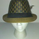 Forever 21 Unisex Brown & Black One size woven Fedora Hat ~ NEW ~ Forever 21 Unisex Brown & Black One size woven Fedora Hat ~ NEW ~