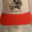 Vintage 80's Tiger Cubs Boy Scout BSA Mesh Snapback Trucker S/M Cap Hat USA Made