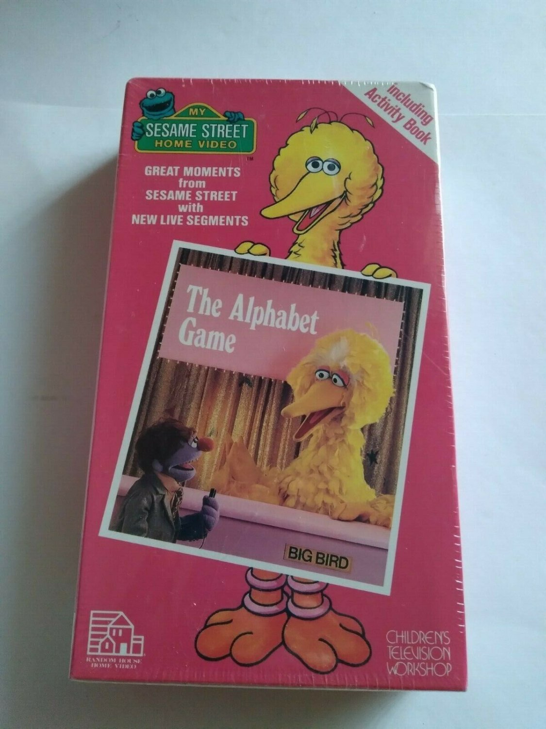 Sesame Street The Alphabet Game (VHS, 88) Random House Sealed