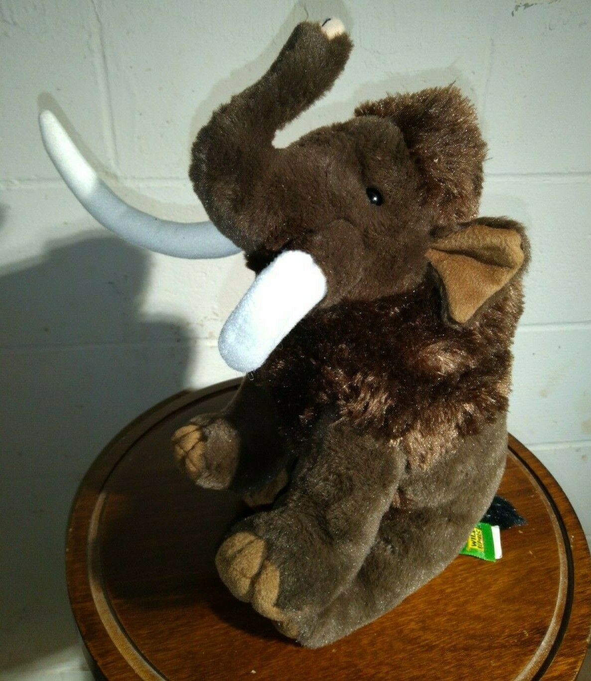 Wild Republic Brown Wooly Mammoth Mastodon Plush Stuffed Animal Toy 2016