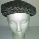 Vtg TOTES Mens Adjustable Newsboy Cabbie Houndstooth Wool Blend Cap Hat Tweed Vtg TOTES Mens Adjustable Newsboy Cabbie Houndstooth Wool Blend Cap Hat Tweed