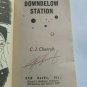 C J Cherryh DOWNBELOW STATION DAW 1981 PB First Edition 1st Printing SIGNED RARE