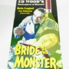Bride of the Monster VHS Ed Wood's Masterpiece of Horror Bela Lugosi Rhino
