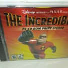 The Incredibles PC-CD ROM Print Studio Disney Pixar New The Incredibles PC-CD ROM Print Studio Disney Pixar New