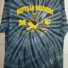 Buffalo Soldiers Motorcycle Club tie dyed graphic History XL Shirt Buffalo Soldiers Motorcycle Club tie dyed graphic History XL Shirt