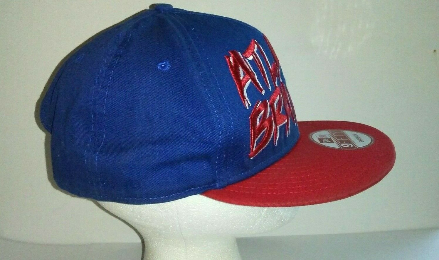 Atlanta Braves Script Throwback Logo 9Fifty Snapback Hat Cap