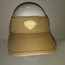 Khaki Calloway Raised Embroidered Logo adjustable Golf Visor Khaki Calloway Raised Embroidered Logo adjustable Golf Visor