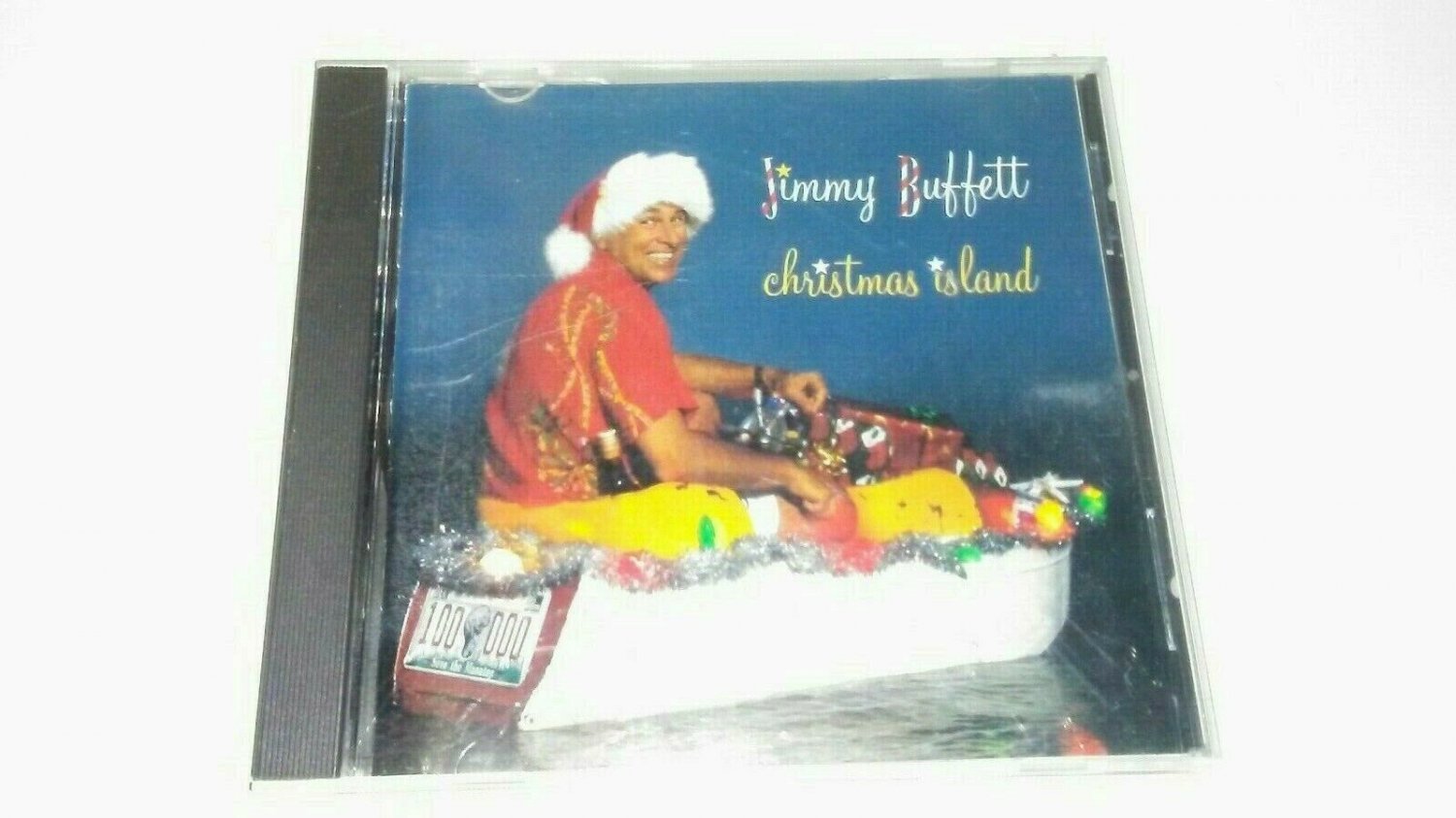 Christmas Island Jimmy Buffett CD 1996 Mele Kalikimaka Ho Ho Ho Bottle