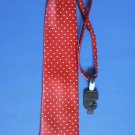 ZIPTIEZ Red Geometric Squares Adjustable Pre-Tied Neck Tie ZIPTIEZ Red Geometric Squares Adjustable Pre-Tied Neck Tie