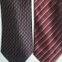 Van Heusen Mens Neck Ties Lot Of 4 Geometric & Striped Neckties