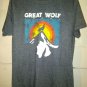 Great Wolf Lodge Grey Coyote Rainbow Sunset Landscape Graphic S T-shirt NWT