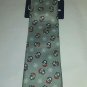 Gray PENGUIN & Snowflakes Graphic Christmas Neck tie NEW