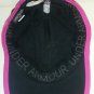 UNDER ARMOR Womens Black & Pink Polyester Lightweight Strapback Hat Cap