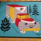 Vintage Playskool Truck #360-14 Wooden 18 Piece Puzzle includes cardboard tray Vintage Playskool Truck #360-14 Wooden 18 Piece Puzzle includes cardboard tray