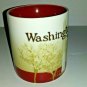 Starbucks Mug Washington DC Monument City Collector Series Coffee Mug 2009 Rare!