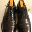 Johnston & Murphy Black Wingtips Men's 10 M Oxford Dress Shoes Johnston & Murphy Black Wingtips Men's 10 M Oxford Dress Shoes