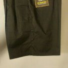 HAGGAR Men's Black 100% Cotton Twill Pleated Front SHORTS ~ sz 44 New with Tags