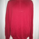Nautica 1/4 Zip Mock Neck Size 2XL / XXLSweater Pullover Canyon Red New with Tag Nautica 1/4 Zip Mock Neck Size 2XL / XXLSweater Pullover Canyon Red New with Tag