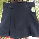Girls Size 161/2 Basic Editions Navy Blue Uniform Skirt NWT Girls Size 161/2 Basic Editions Navy Blue Uniform Skirt NWT