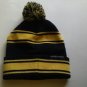 Harry Potter HufflePuff Beanie Knit Winter Hat Pom Pom Cuff Cosplay Cap