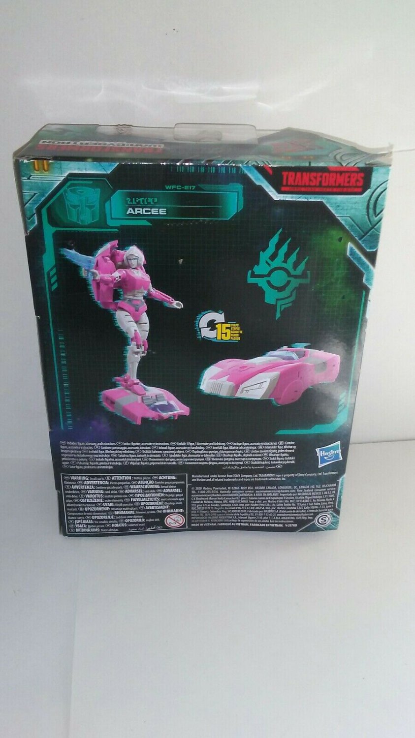 Transformers ARCEE FIGURE Deluxe Class Earthrise War For Cybertron WFC