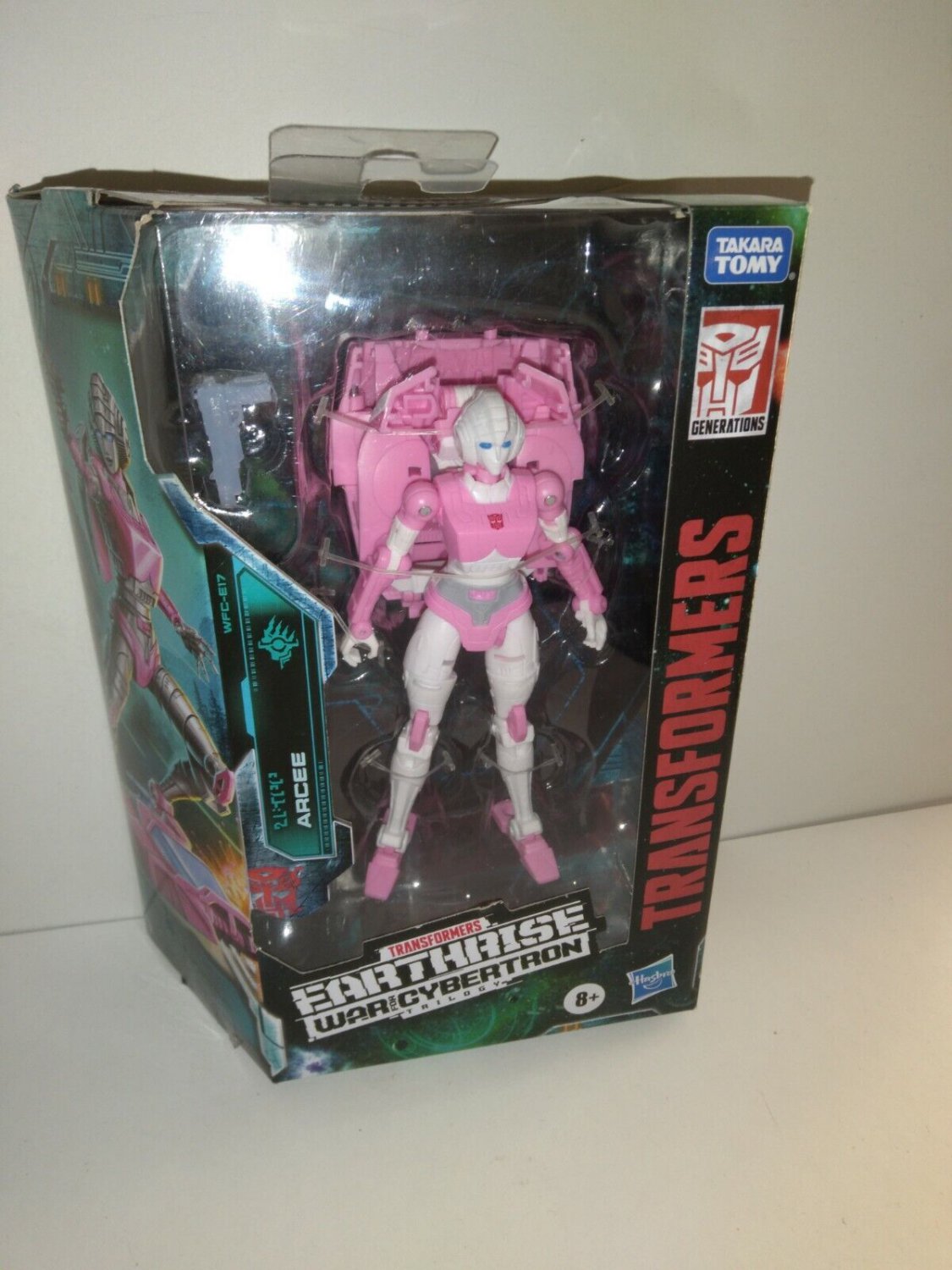 Transformers ARCEE FIGURE Deluxe Class Earthrise War For Cybertron WFC