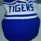 Tennessee State University Tigers HBCU Blue & White Beanie pom pom Hat Cap TSU Tennessee State University Tigers HBCU Blue & White Beanie pom pom Hat Cap TSU