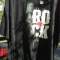 Dwayne Johnson The Rock WWE Black Illustrated Logo 4XL T-Shirt NWOT