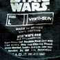 Star Wars Retro Black Graphic Darth Vader Luke Skywalker Princess Leia L t-shirt